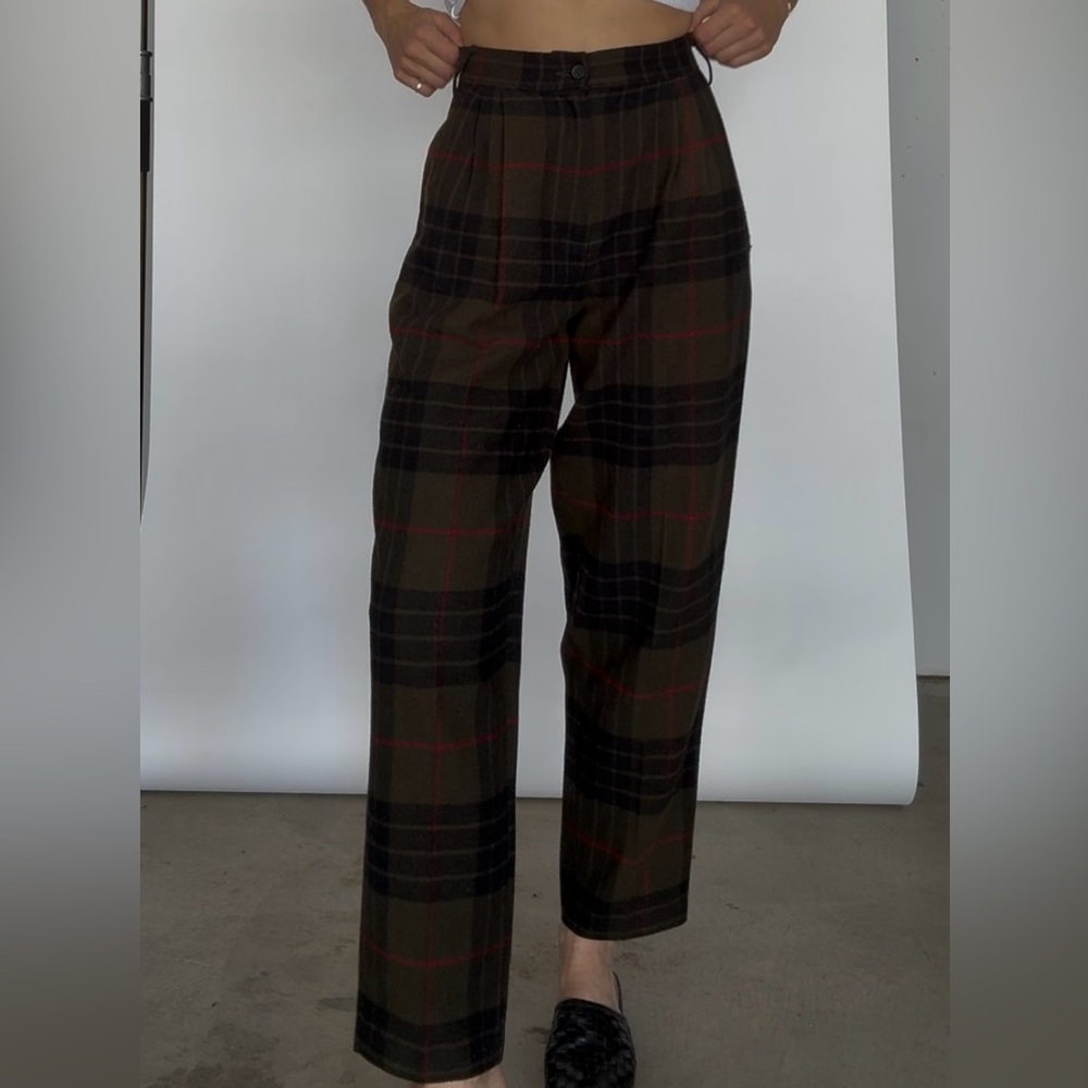 Vintage Wool Trousers. United Colors of Benetton. Made in Italy.